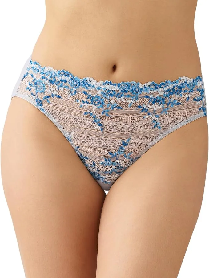Wacoal Women's Embrace Lace Full Coverage Hi-Cut Brief Panty