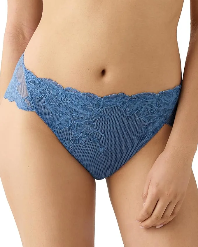 Wacoal Women's Vivid Attraction Lace Hi-Cut Brief
